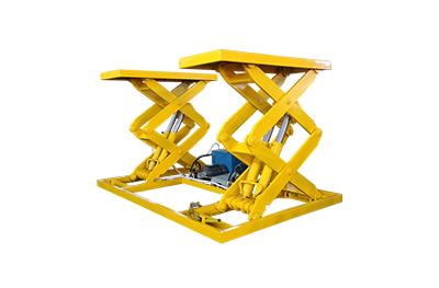 Fixed scissor lift platform
