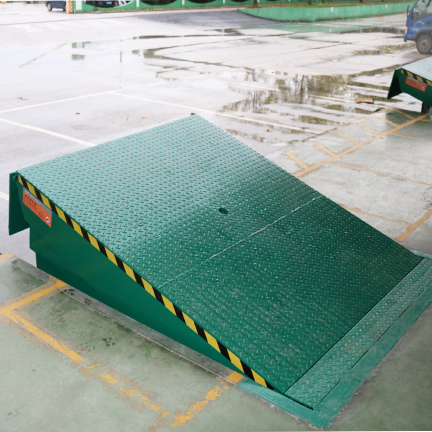 Hydraulic dock leveler