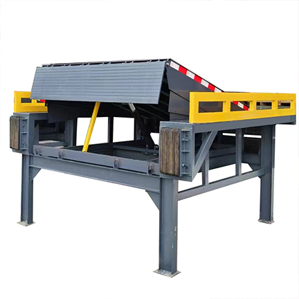 Fixed unloading platform