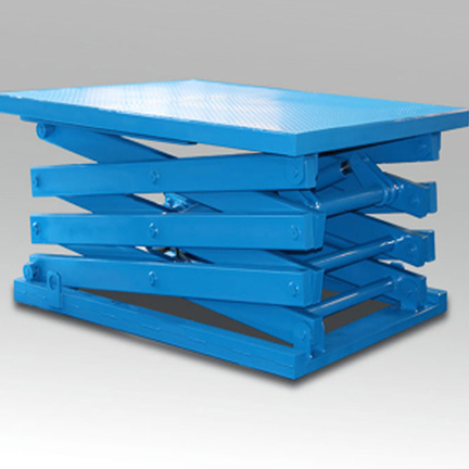 Fixed scissor lift platform